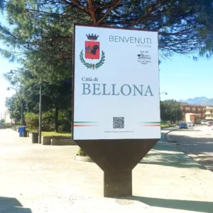 Totem Comune di Bellona a cura di AP Design Srl