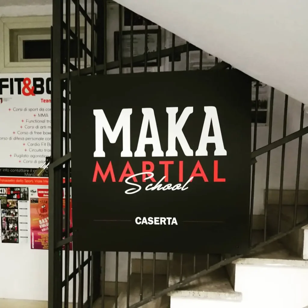 Maka Martial School - Insegna a cura di AP Design Srls - Vitulazio